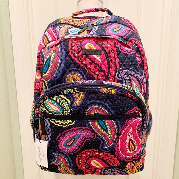 Vera Bradley Bags Vera Bradley Large Essential Backpack Paisley Nwt